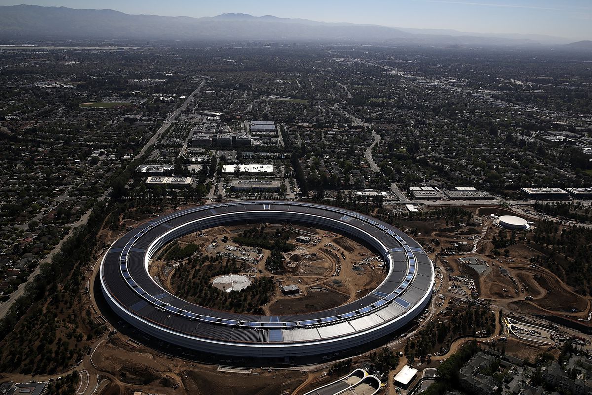 Apple's New Headquarters Near Completion