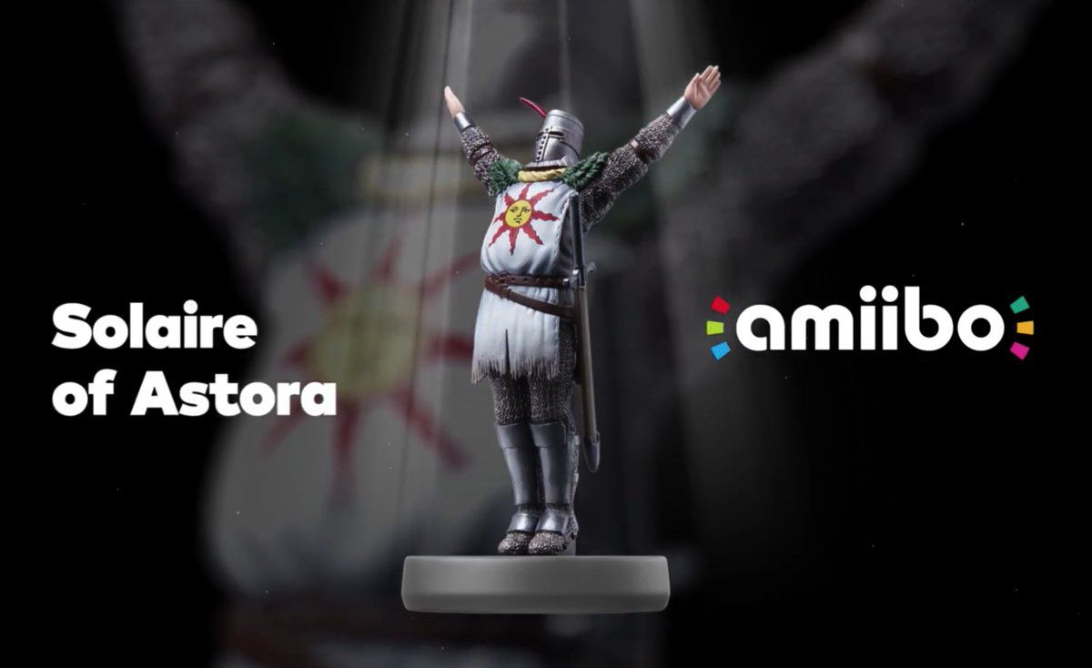 solaire amiibo from dark souls remastered