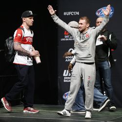 UFC 174 weigh-in photos