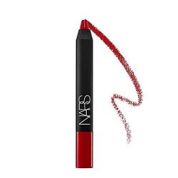 <b>NARS</b> Velvet Matte Lip Pencil in Dragon Girl is the solution for those who tend to make a mess when trying to apply a red. It also looks good on just about anyone. <a href="http://www1.bloomingdales.com/shop/product/nars-velvet-matte-lip-pencil?ID=1