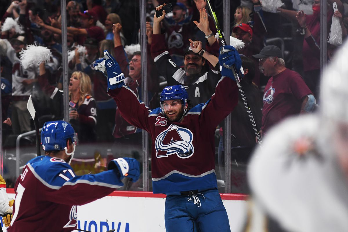 Colorado Avalanche and Vegas Golden Knights in second round of the Stanley Cup Playoffs