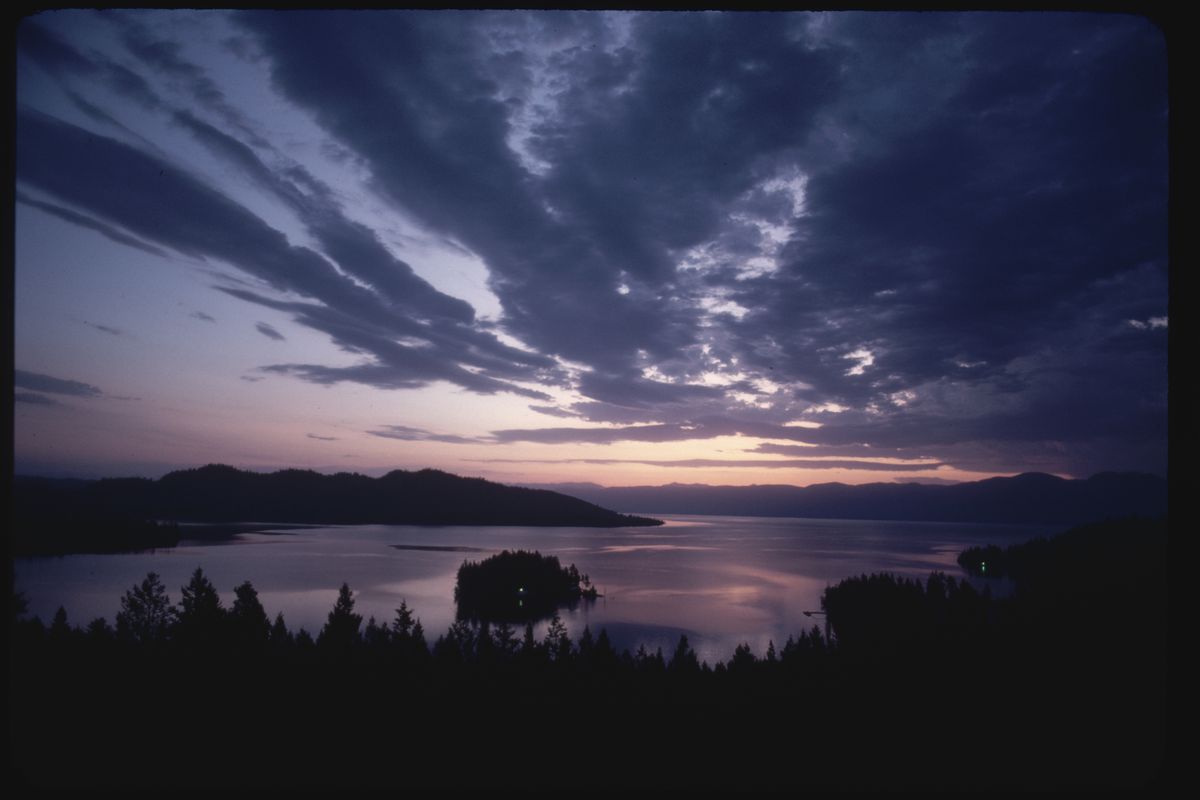 Dawn Over Flathead Lake
