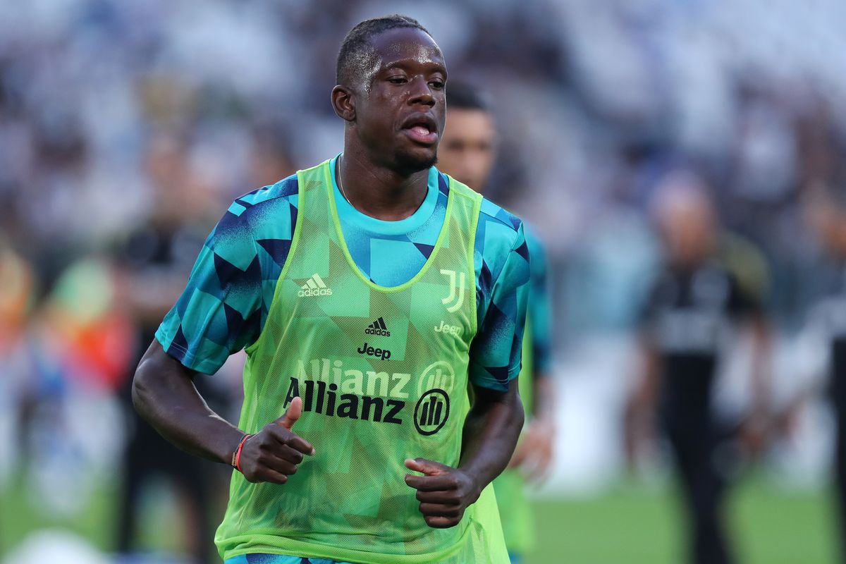 Denis Zakaria of Juventus Fc during warm up before the...