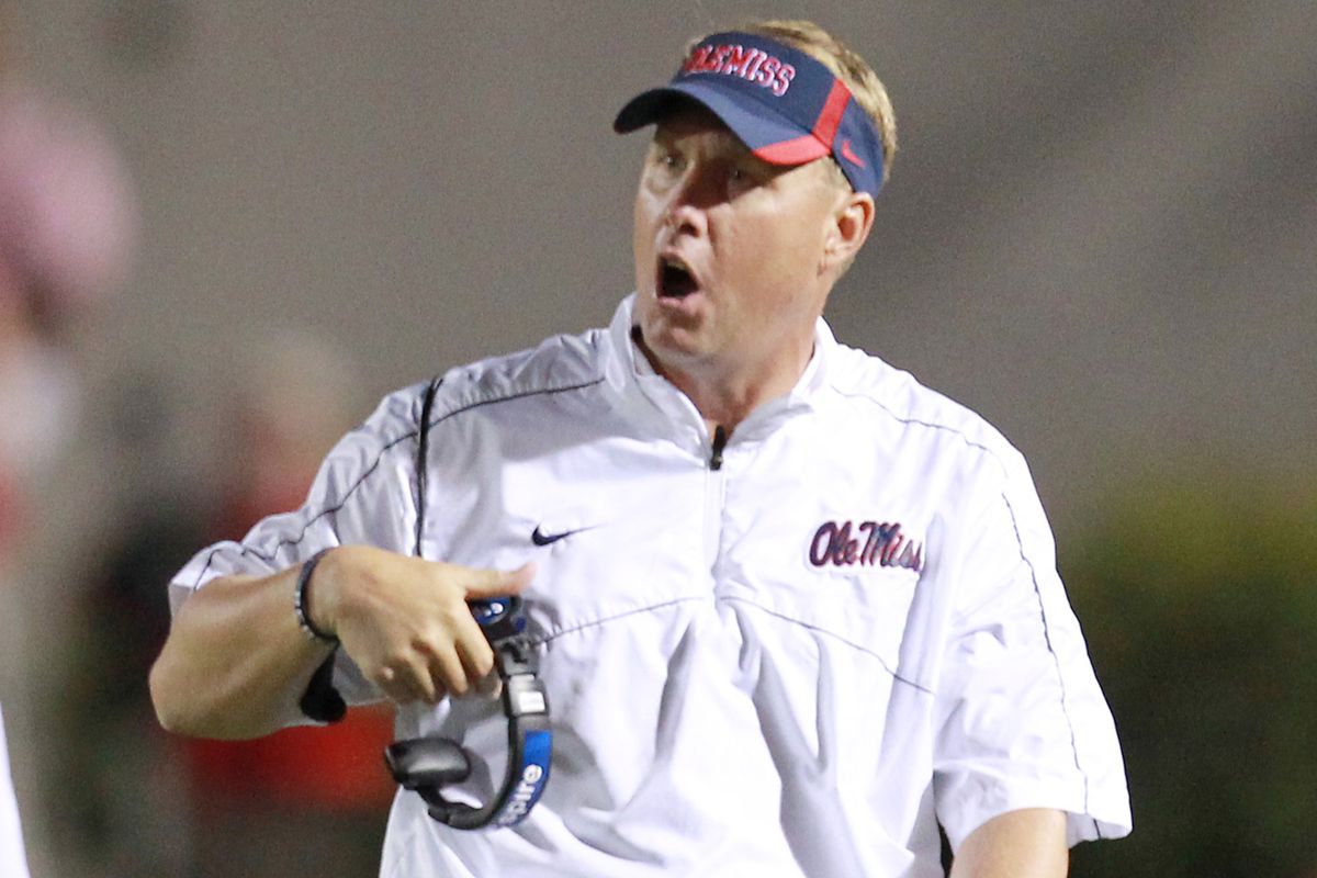 Hugh Freeze is surprised he didn't win SEC Coach of the Year too.