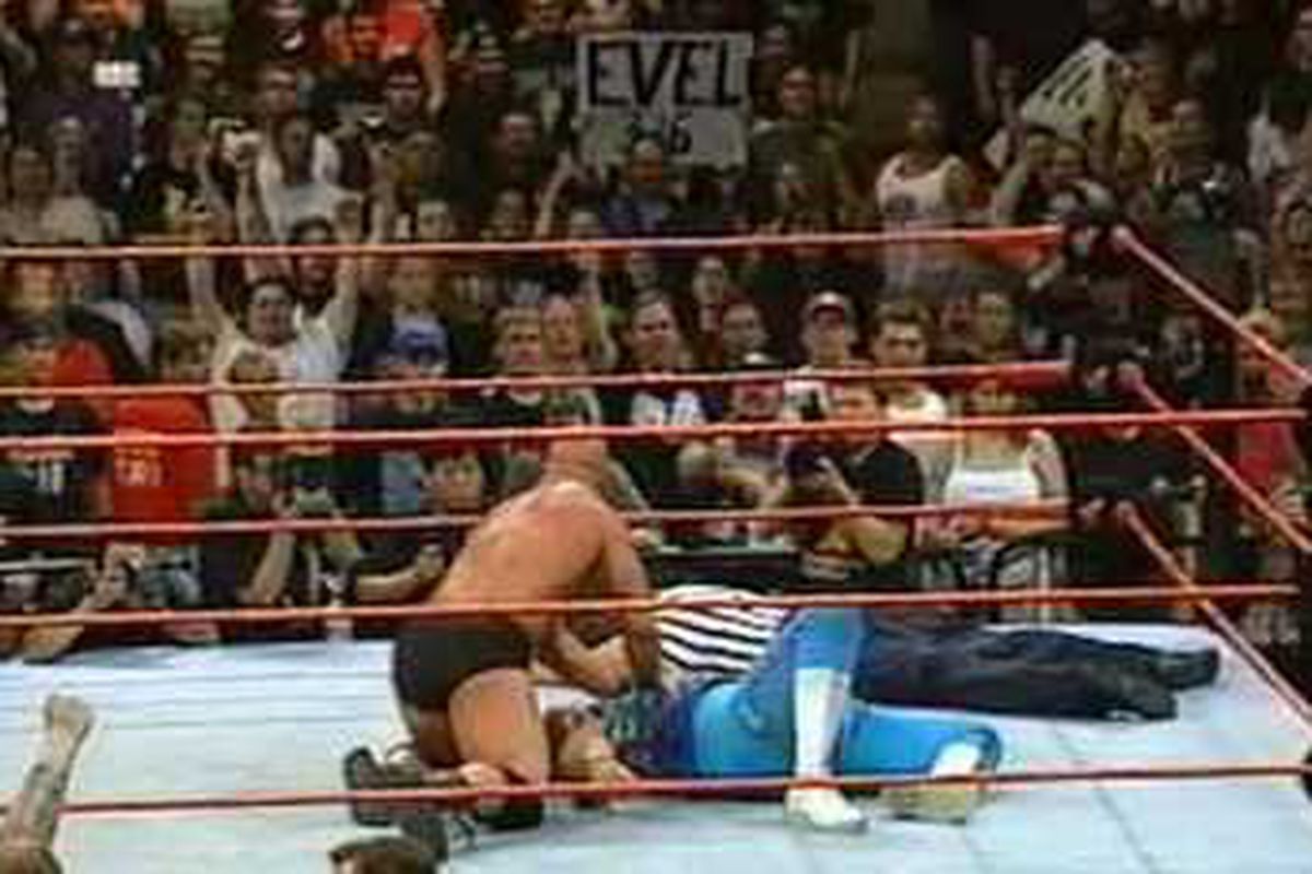 Stone Cold Steve Austin defeated Dude Love at WWF Over the Edge on May 31, 1998. 