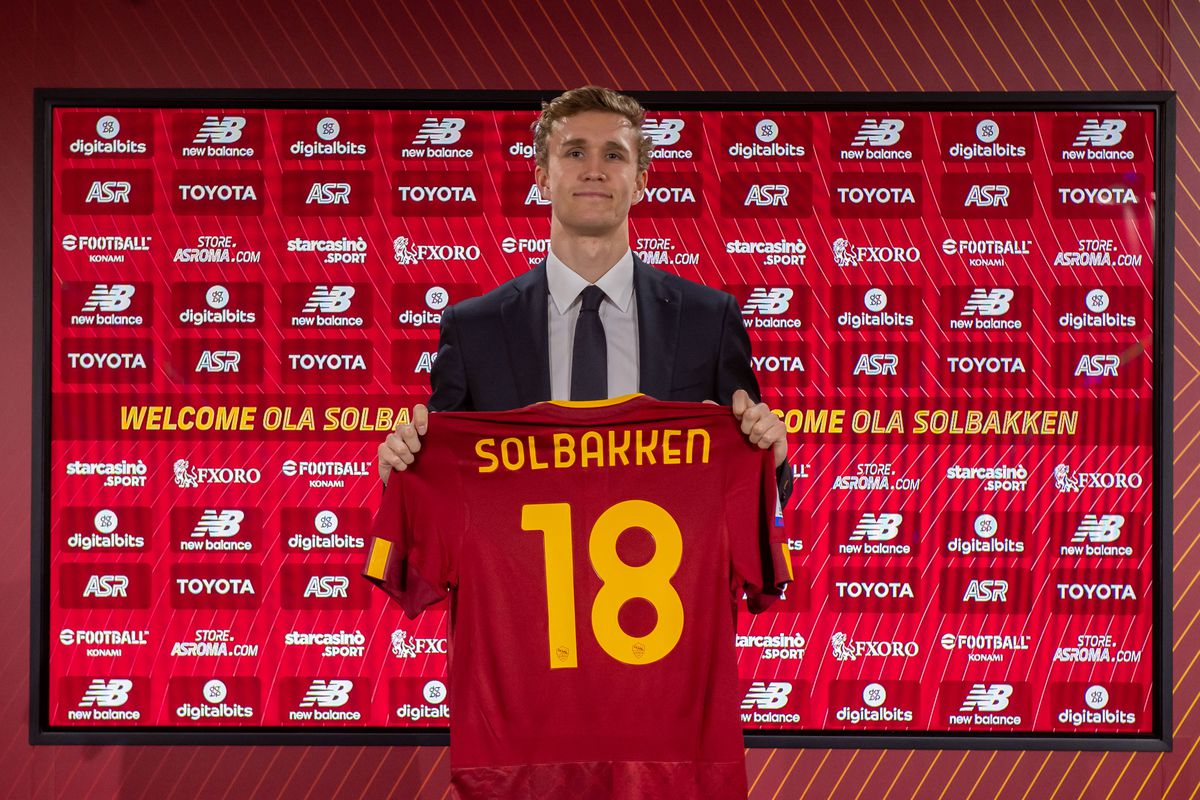 AS Roma New Signing Ola Solbakken Arrives In Rome