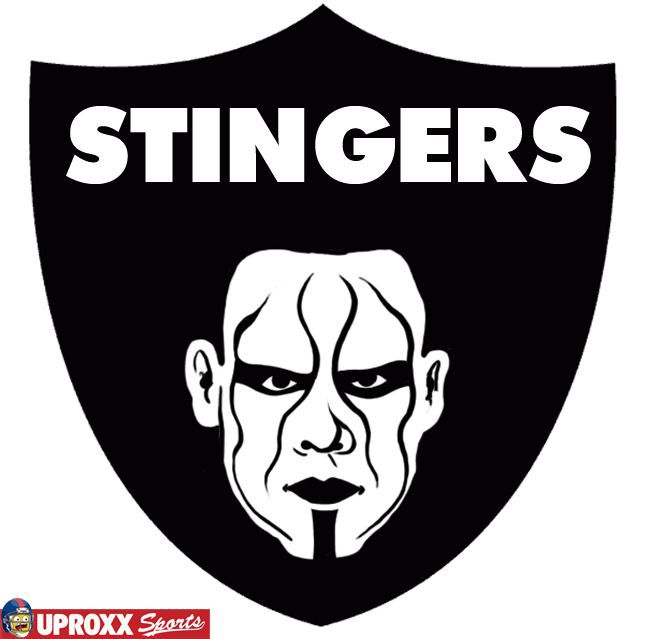 Sting in Raiders logo