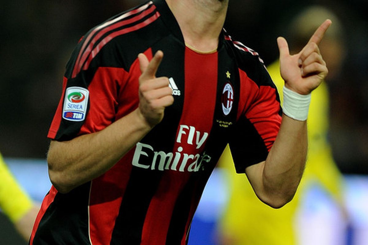 Pato could be healthy again for A.C. Milan's Champions League tie against Spurs