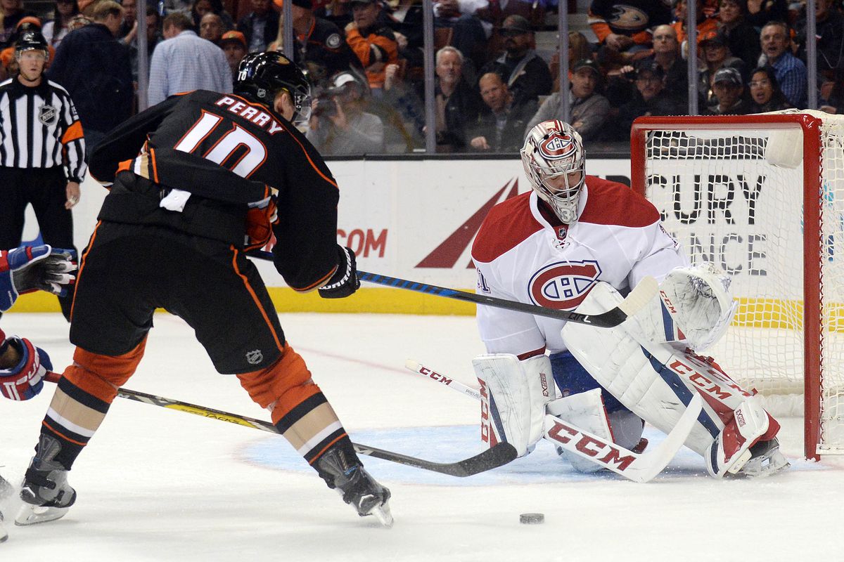 NHL: Montreal Canadiens at Anaheim Ducks