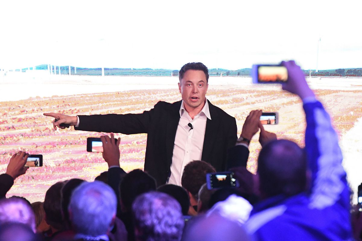 Elon Musk at an event in Adelaide, Australia in 2017.