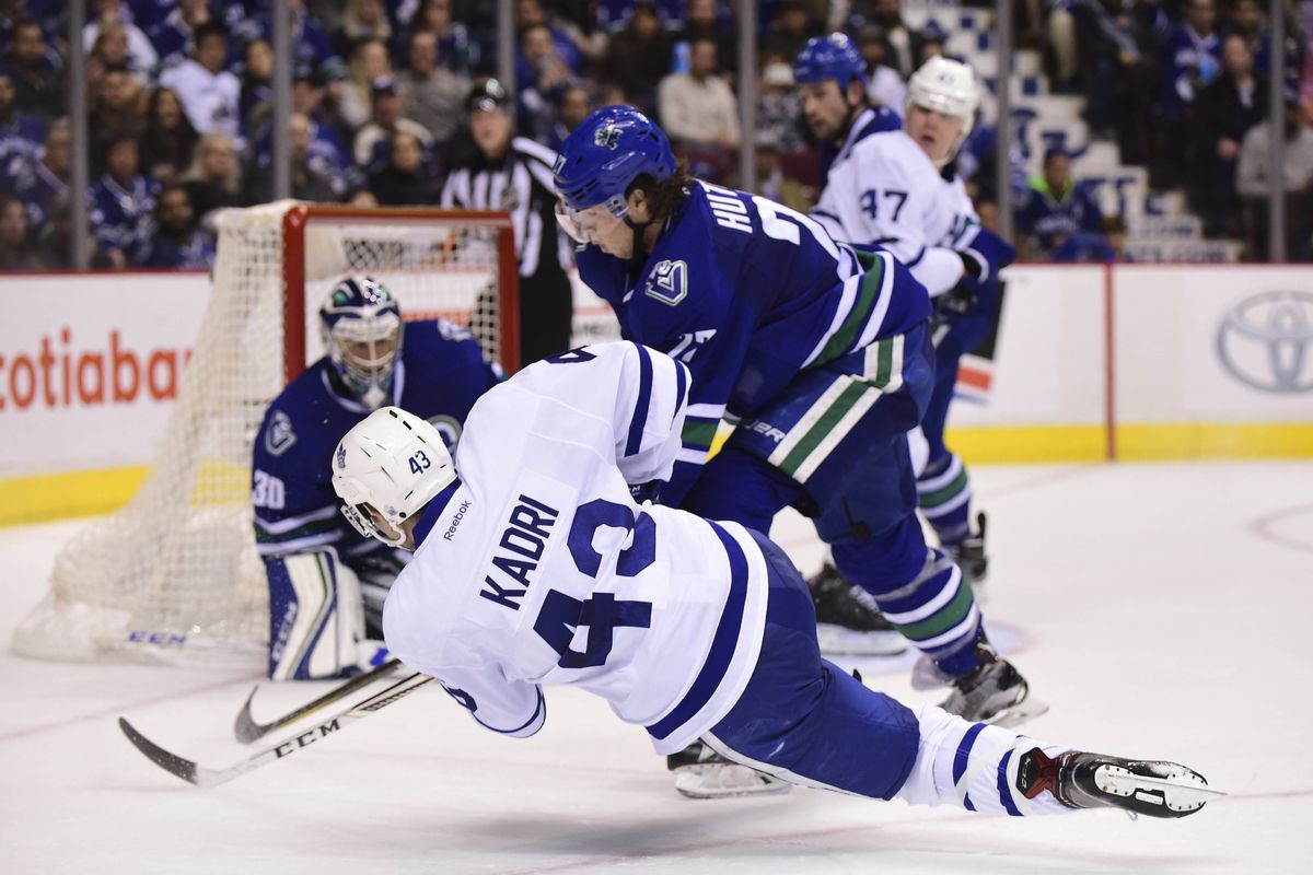 NHL: Toronto Maple Leafs at Vancouver Canucks