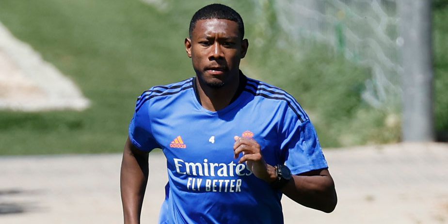  Alaba rejoins Real Madrid squad in training
