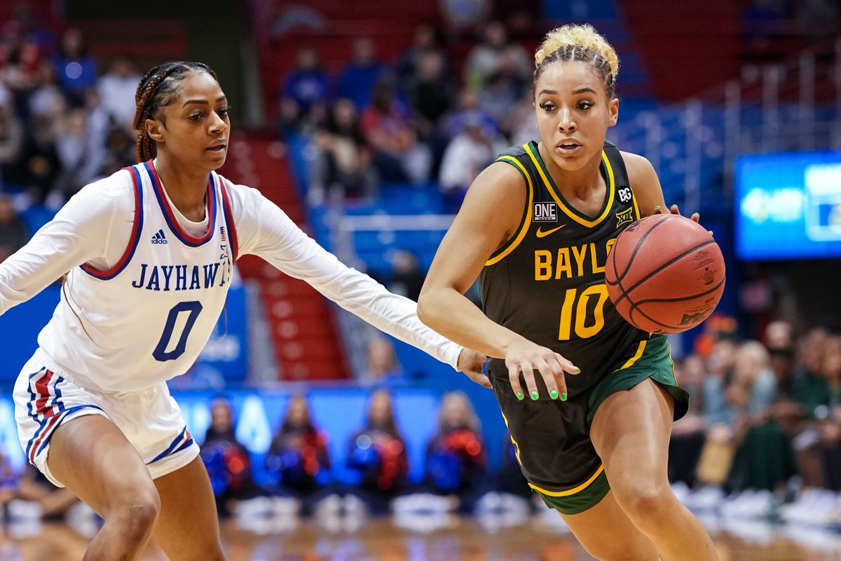 NCAA Womens Basketball: Baylor at Kansas
