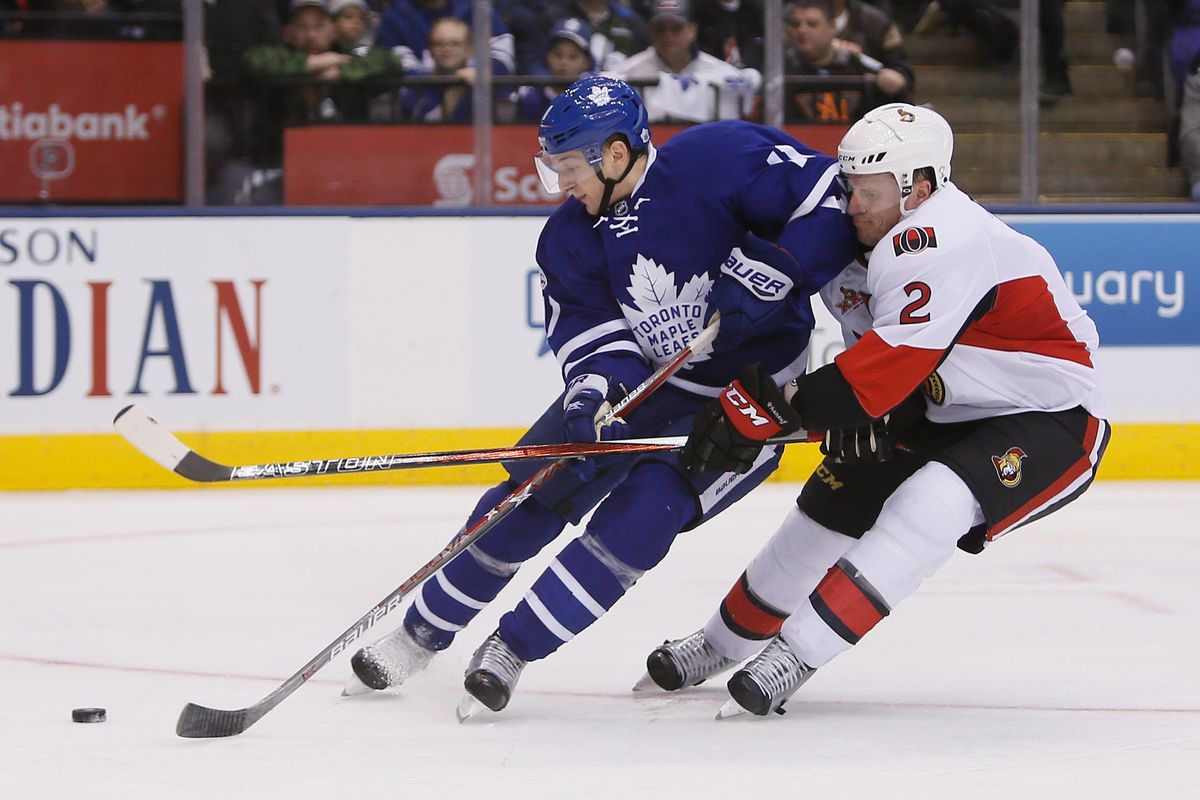 NHL: Ottawa Senators at Toronto Maple Leafs