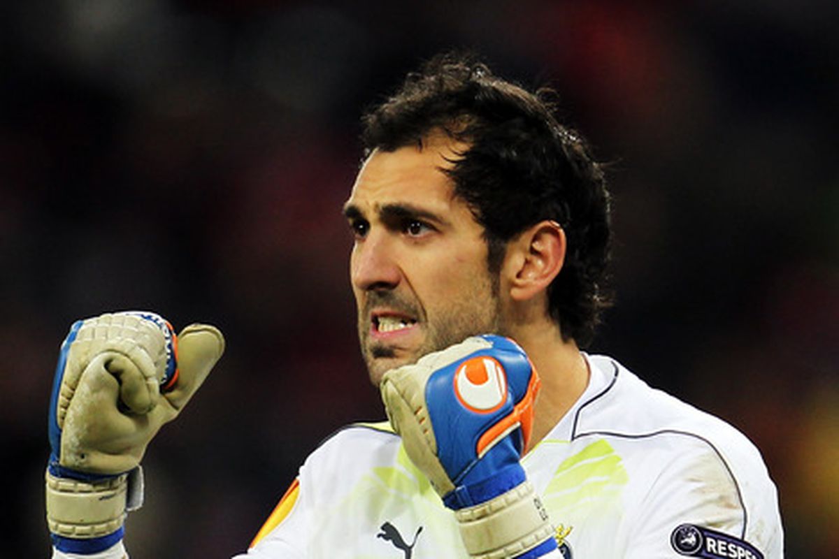 Diego Lopez came up in the Lugo youth ranks.