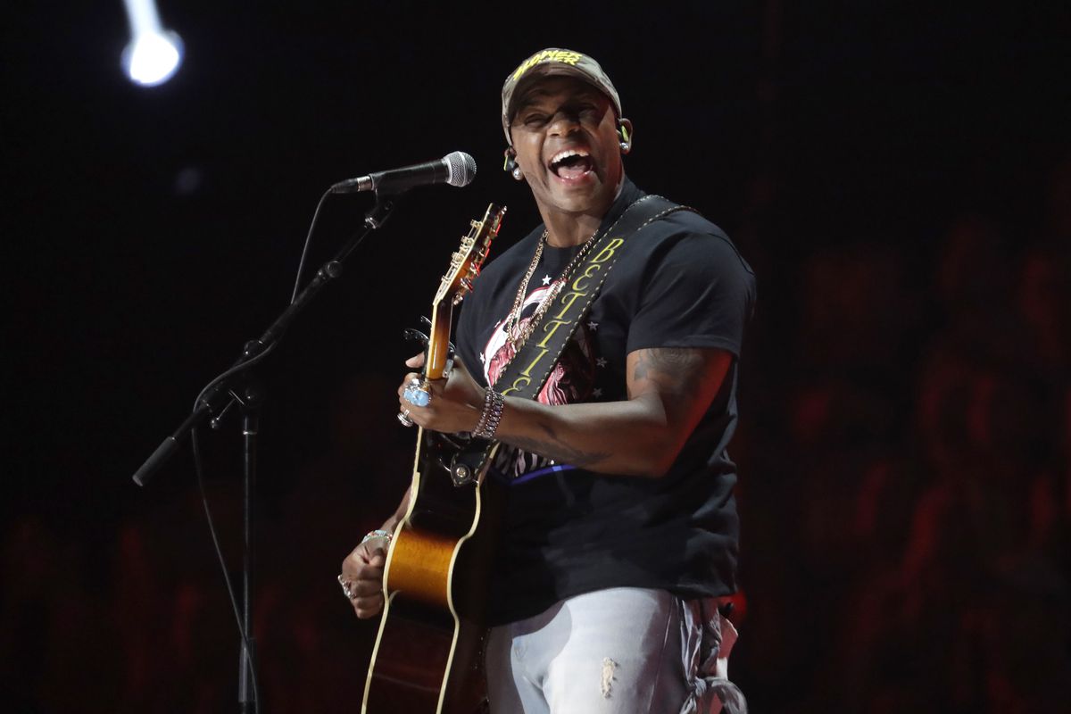 Jimmie Allen made history in 2018 as the first Black artist to launch a career with two consecutive No. 1 hits on country radio, with “Best Shot” and “Make Me Want To.”