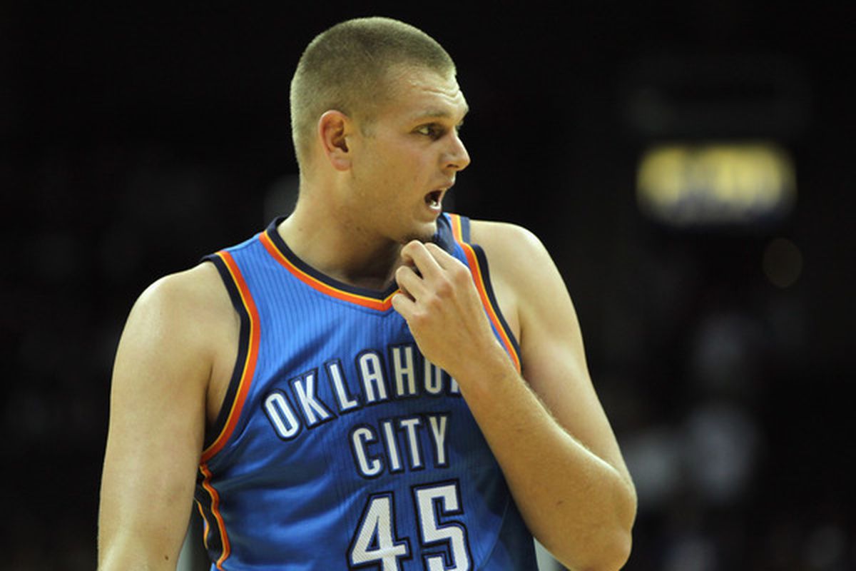 Hard to believe but Cole Aldrich was sent to the D-League this year.