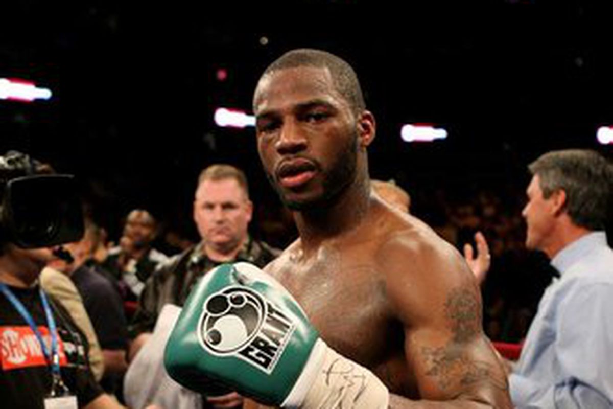 Chad Dawson defeated Glen Johnson decisively in their rematch tonight. (Photo via <a href="http://images.sportinglife.com/08/10/330/ChadDawson_1309768.jpg">images.sportinglife.com</a>)
