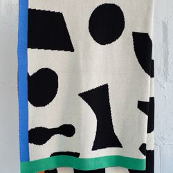 Shapes throw, $180