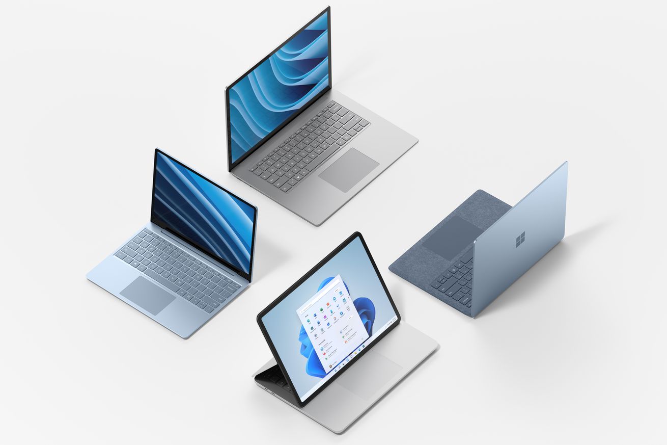 Microsoft Surface computers