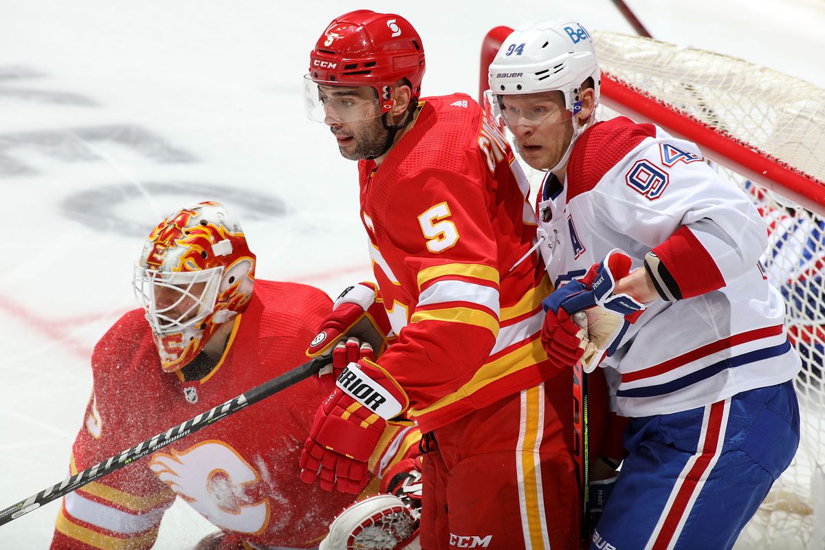 Montreal Canadiens v Calgary Flames