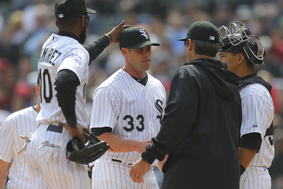 Robin Ventura takes the Cleveland starts out of Dylan Axelrod's hands.