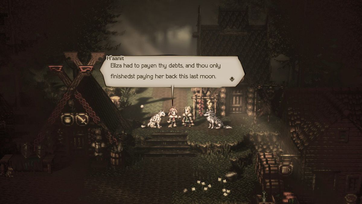 Octopath Traveler’s extreme Middle English is stumping players