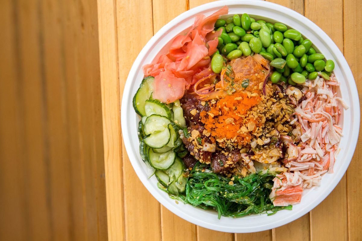 A bowl of poke at Gopoké in the International District.