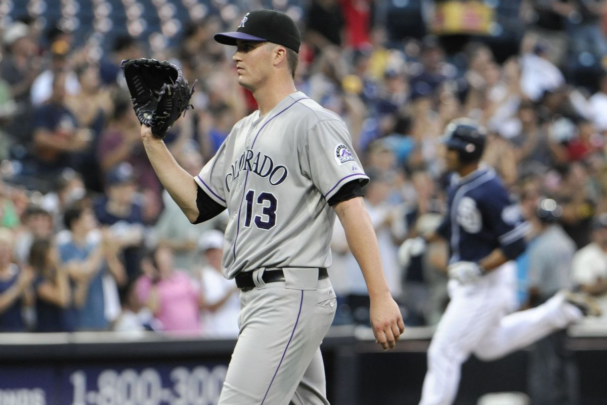 Remember when Drew Pomeranz pitched for the Rockies?