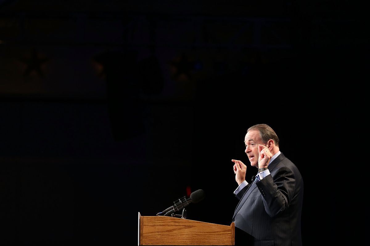 Former Arkansas Gov. Mike Huckabee is wrong about transgender-friendly policies, according to a new report by Media Matters.