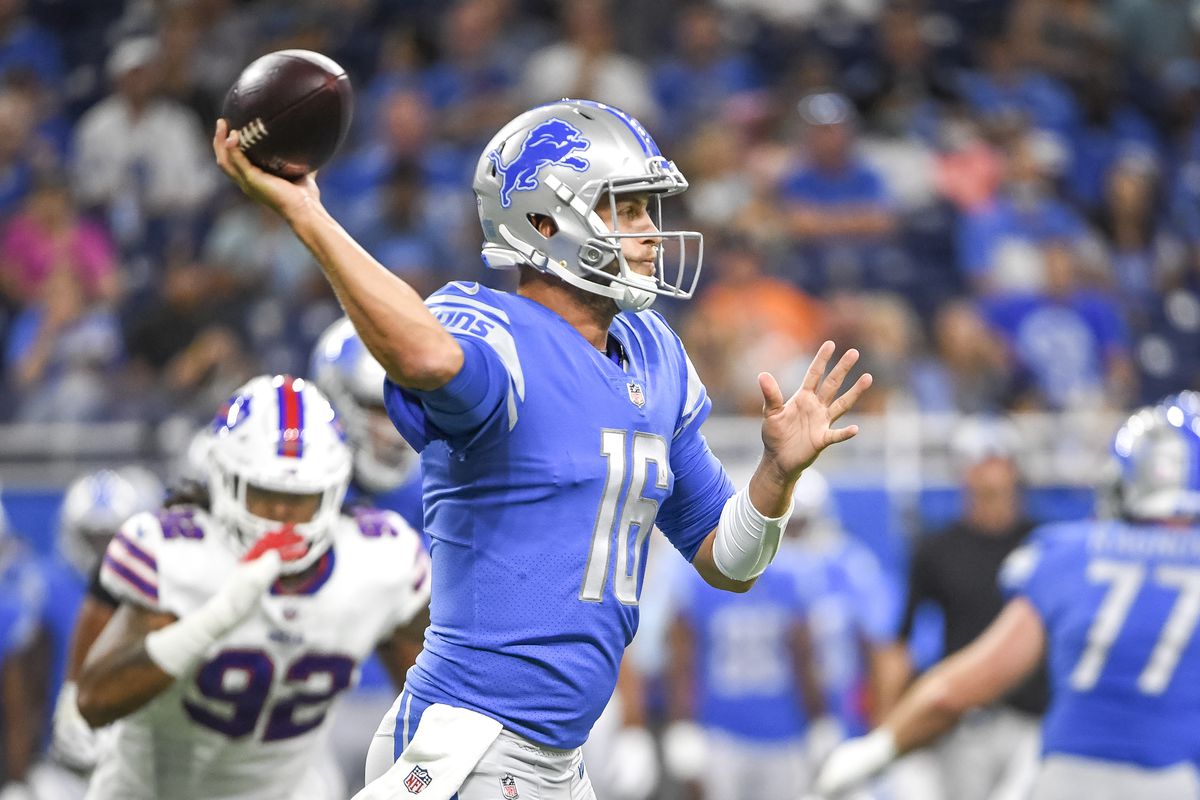 Jared Goff news: New Lions QB makes decent debut in Week 1 of 2021 NFL  preseason - DraftKings Nation