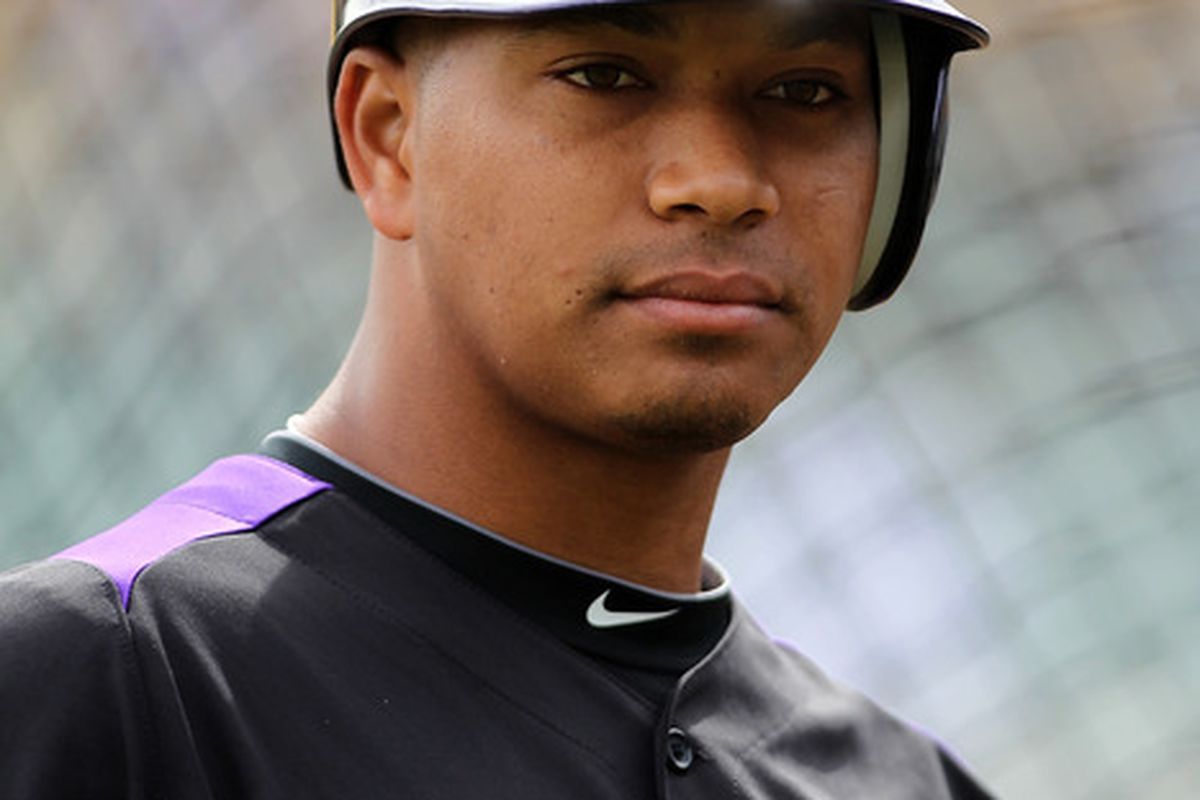 This man is still your likely second baseman on opening day, Rockies fans.