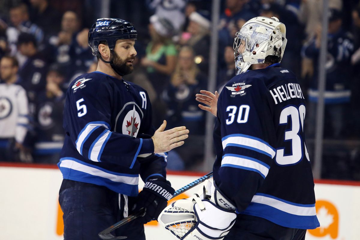 Connor Hellebuyck looks to get the nod for Winnipeg tonight.  