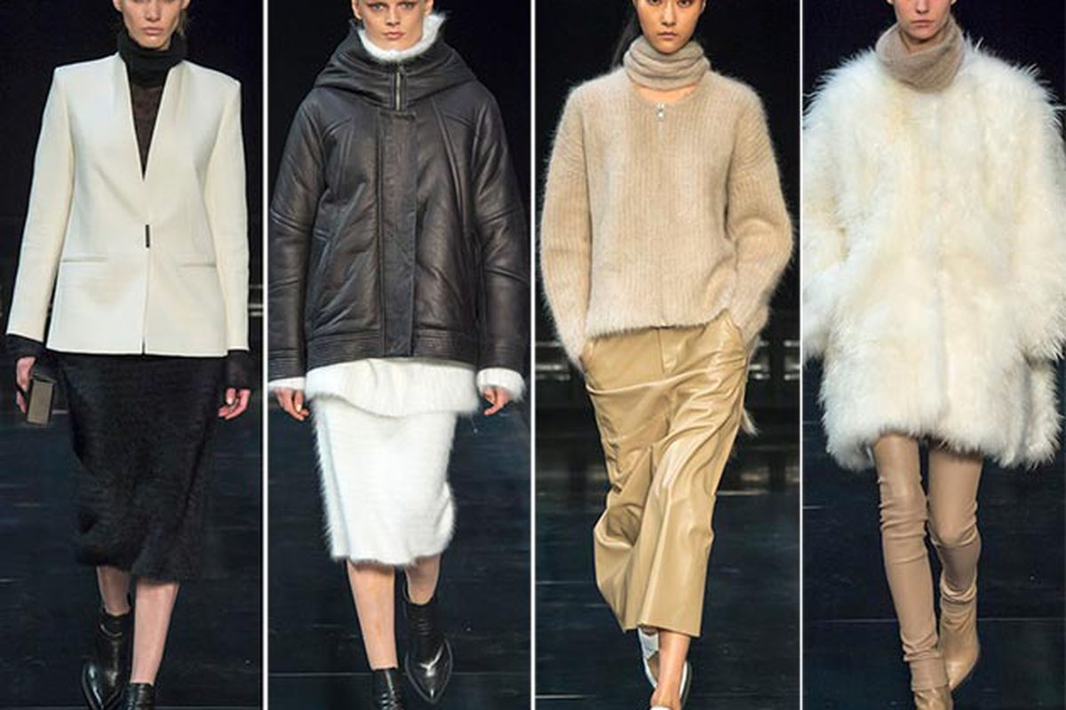 Helmut Lang fall 2014, via <a href="http://www.fashionisers.com/fashion-news/helmut-lang-fall-winter-2014-2015-collection/">Fashionisers</a>