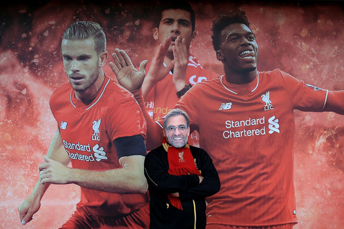In case you were wondering if they had Klopp masks yet.