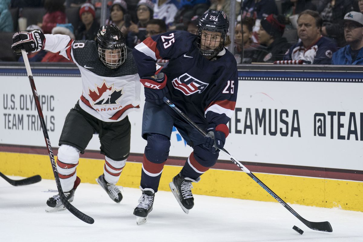 Hockey: International Women’s Hockey -Canada at USA