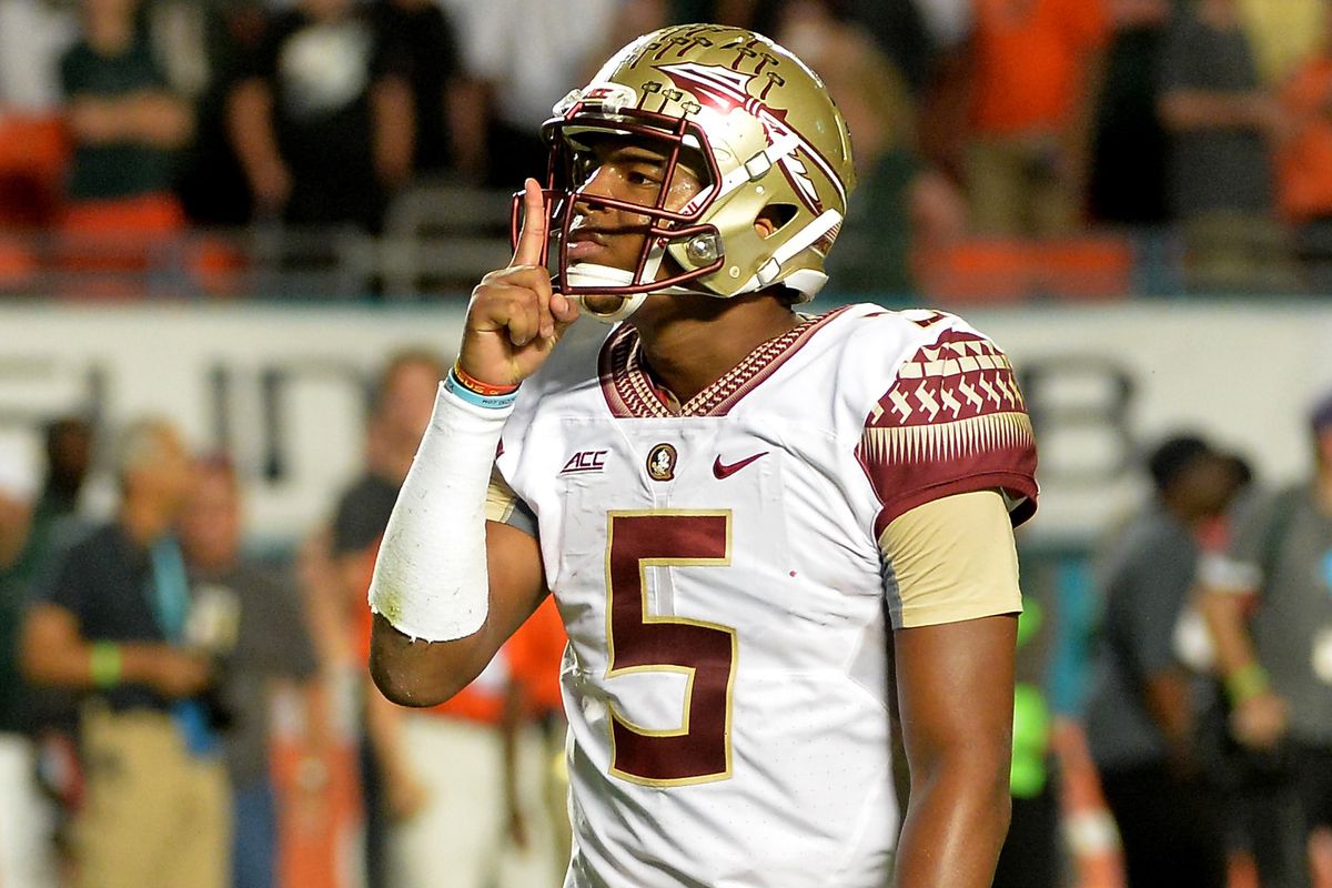 Gonna have to beat the Jackets to make people be quiet, Jameis.