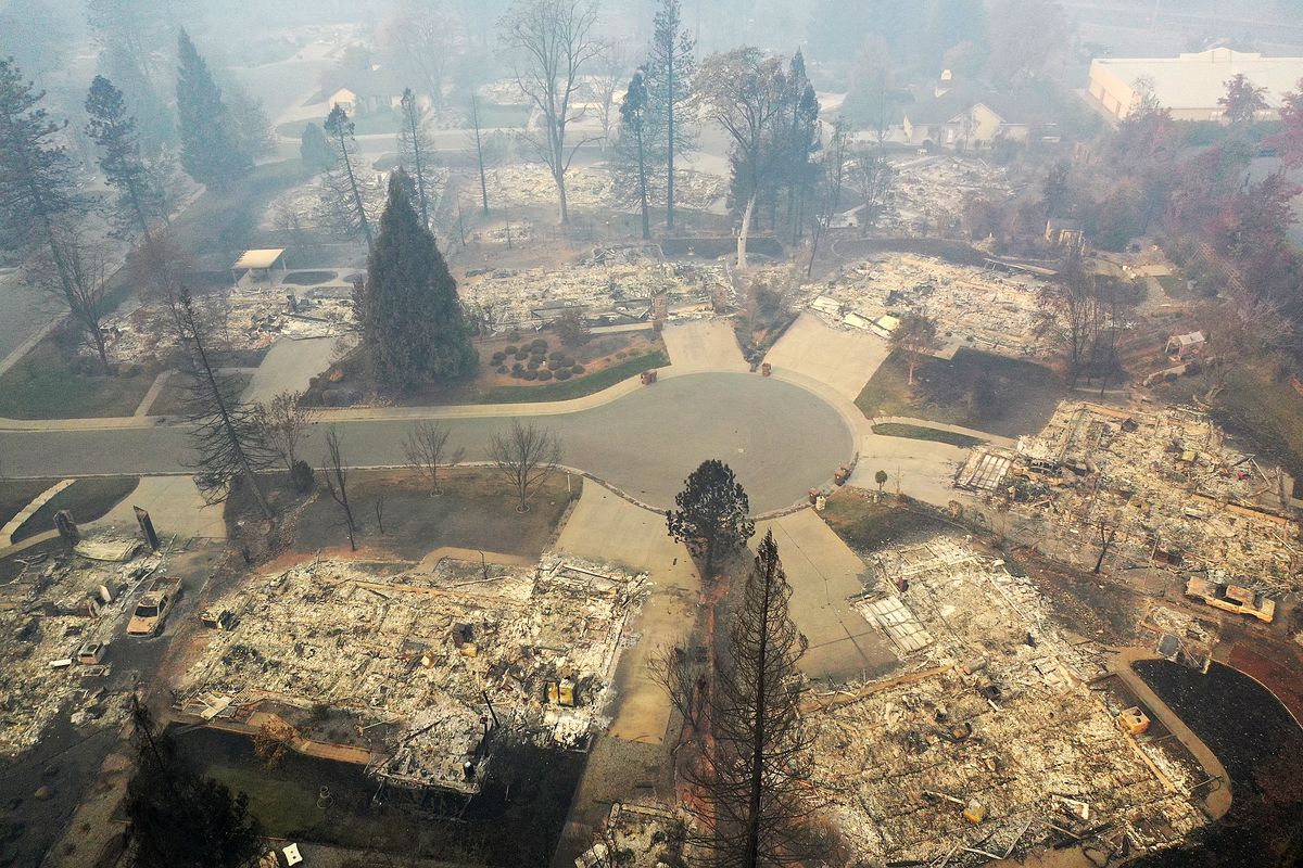 California Town Of Paradise Devastated By The Camp Fire Continues Search And Recovery Efforts