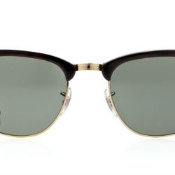 <b>Ray-Ban</b> Clubmaster half-frame acetate-sunglasses, <a href="http://www.net-a-porter.com/product/184892">$145</a>