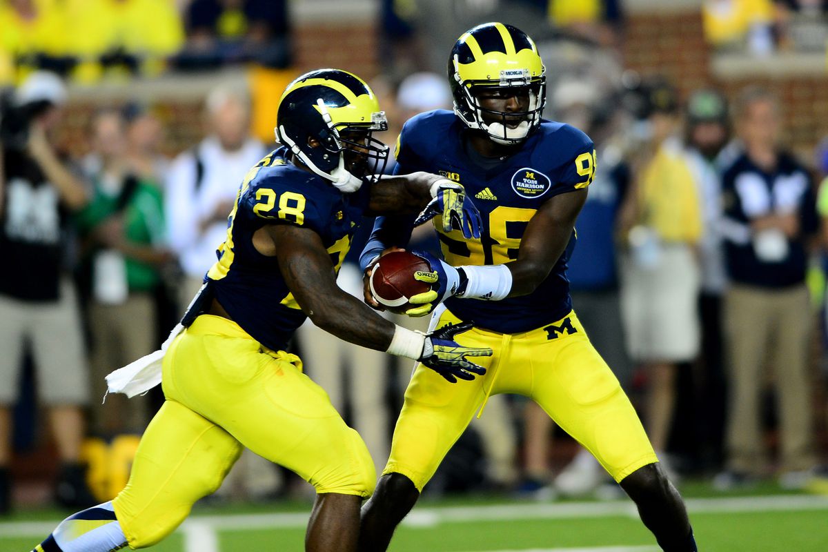 Devin Gardner and Fitz Toussaint will look to do some damage against the porous Akron defense