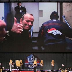 Scenes from the Denver Broncos segment of the Pro Football Hall of Fame Class of 2019 in Canton, Ohio on August 3, 2019.