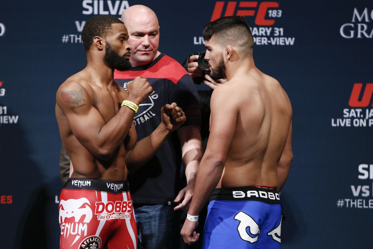 Tyron Woodley and Kelvin Gastelum will square off in the UFC 183 co-main event.