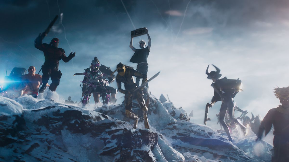 A scene from Warner Bros. Pictures’, Amblin Entertainment’s and Village Roadshow Pictures’ action adventure “READY PLAYER ONE,” a Warner Bros. Pictures release.