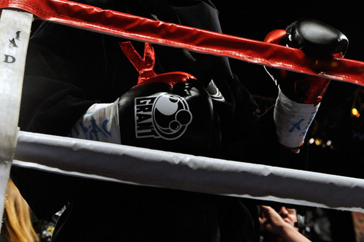 Bernard Hopkins dons the mask again on October 15. (Photo by Ethan Miller/Getty Images)