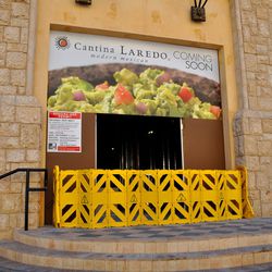 Cantina Laredo at Tivoli Village is still under contruction.