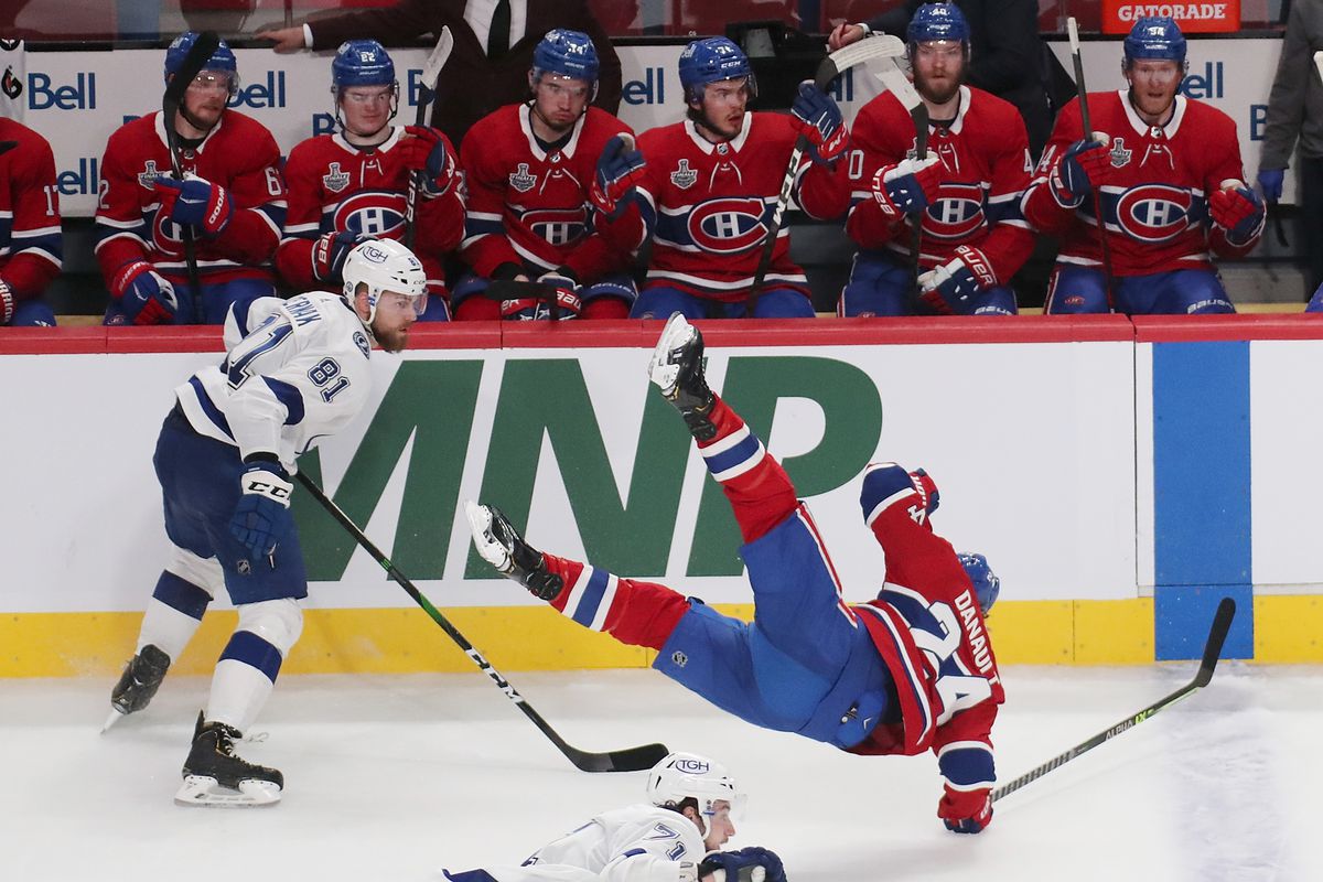 NHL: Stanley Cup Final-Tampa Bay Lightning at Montreal Canadiens