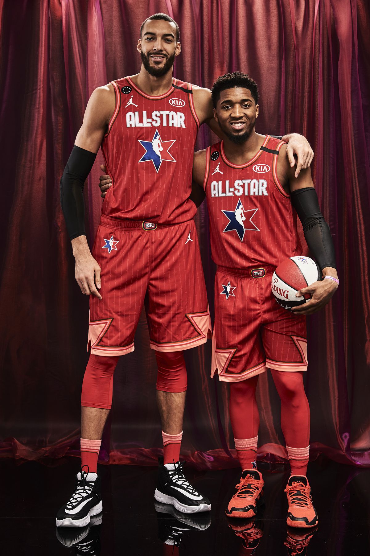 Rudy and Donovan as 2020 NBA All-Stars