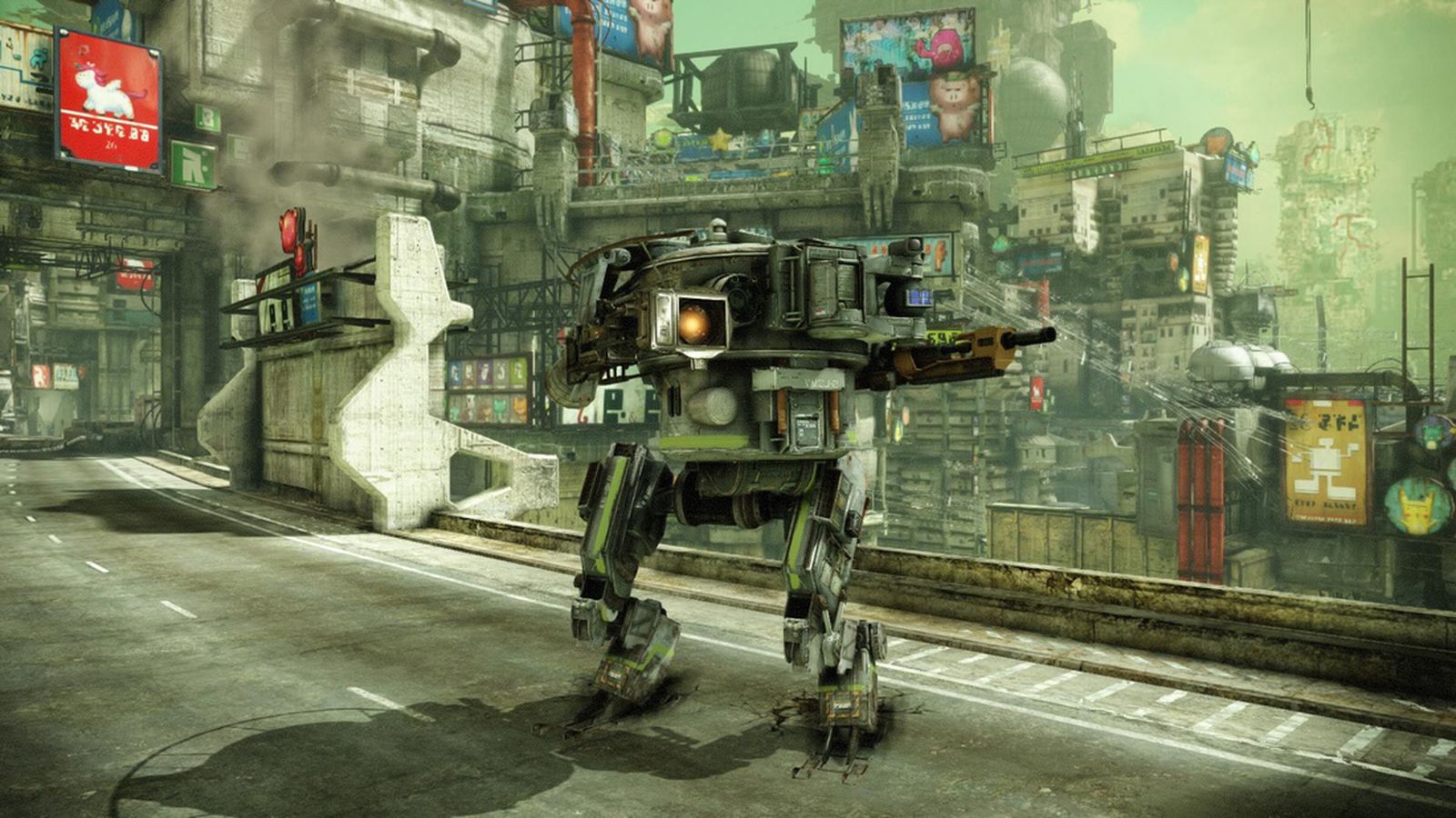 Hawken's Technician mech opens the battlefield to less twitchy players