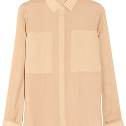 <a href="http://www.theoutnet.com/product/384105">T by Alexander Wang paneled shirt</a>, $109.20 (was $260)
