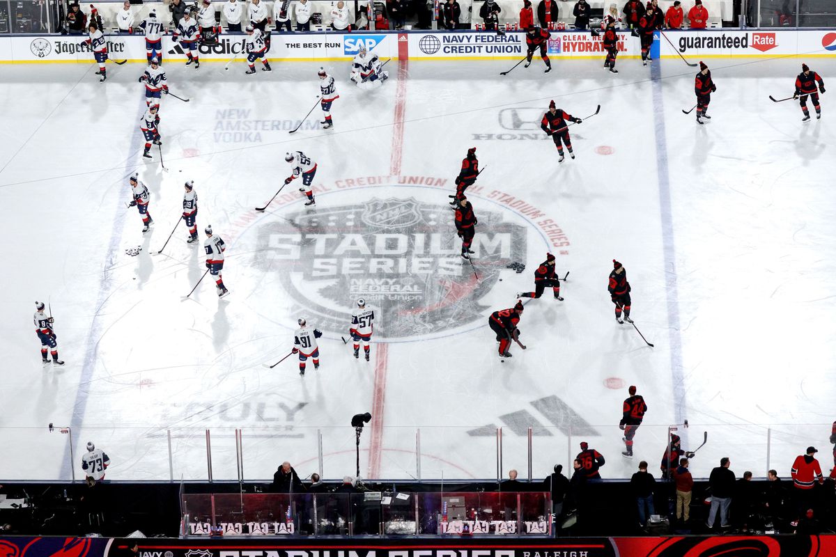 2023 Navy Federal Credit Union NHL Stadium Series - Raleigh - Washington Capitals v Carolina Hurricanes